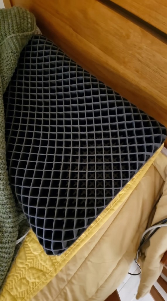 Latticore pillow on summer bedding